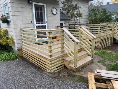 Composite Deck Installation