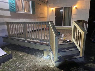 Deck Stairs Construction